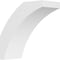 Ekena Millwork 5"W x 12"D x 12"H Standard Thorton Architectural Grade PVC Knee Brace BRCP05X12X12THR - alternate 1